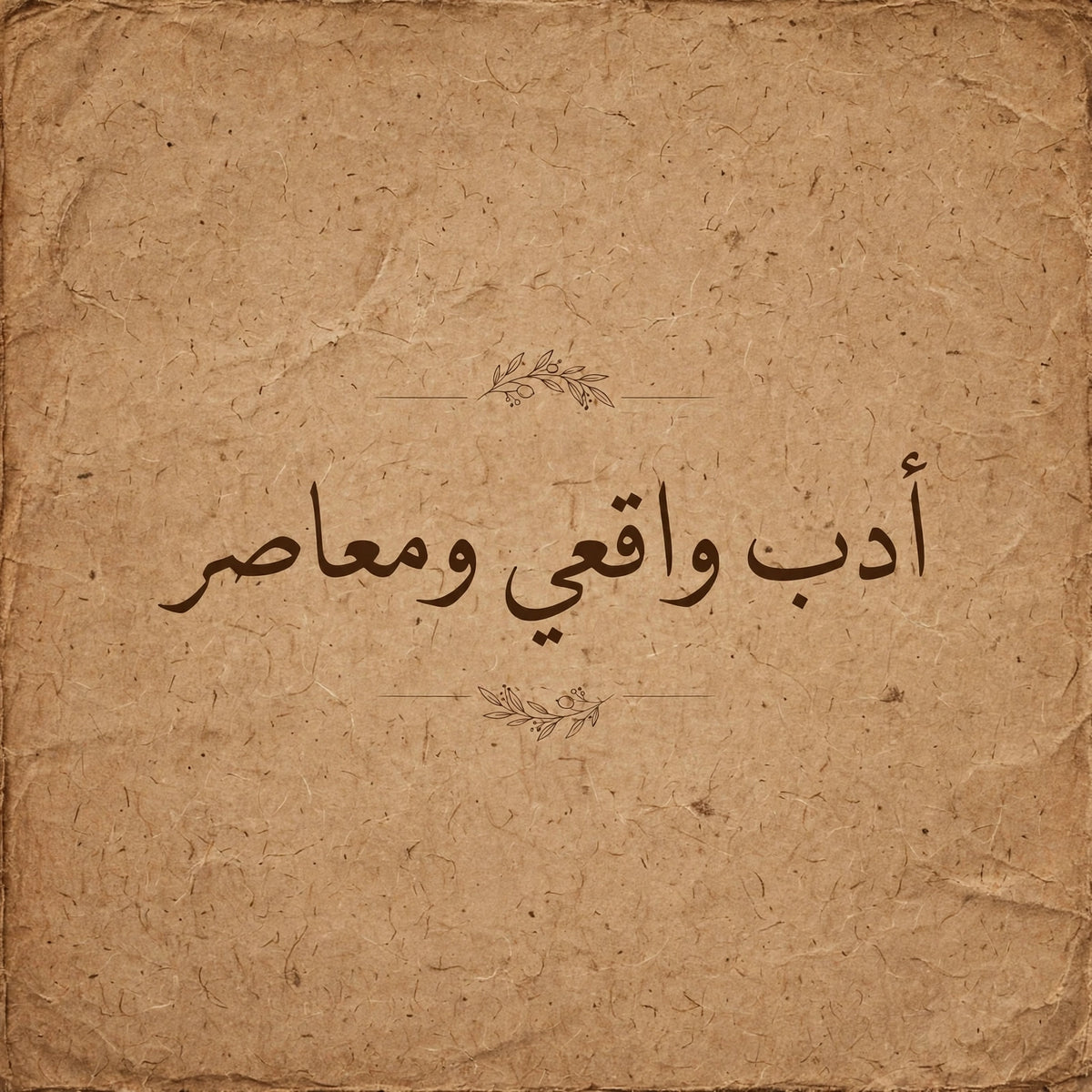 أدب واقعي ومعاصر