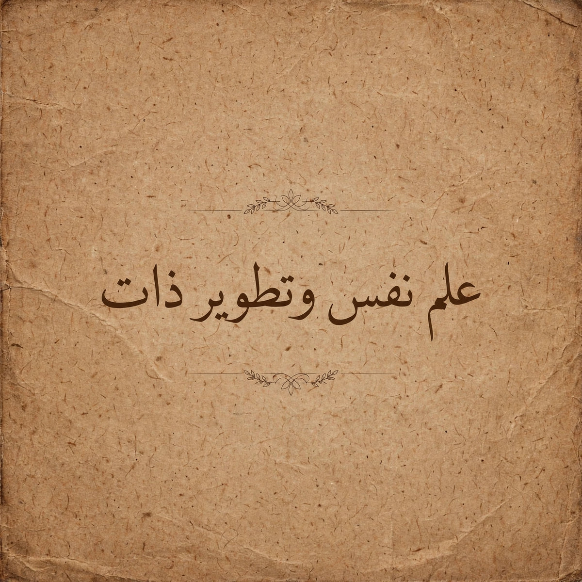 علم نفس وتطوير ذات