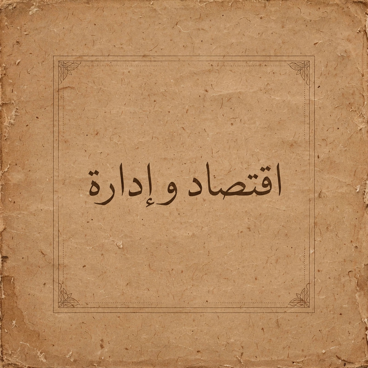 اقتصاد وادارة